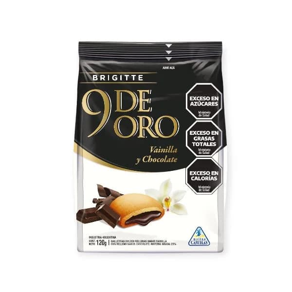 Gall. 9 de Oro Brigitte Chocolate 160g