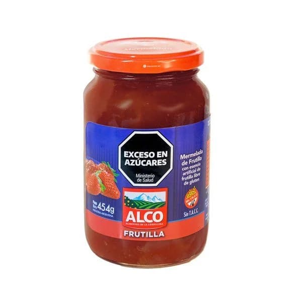 Mermelada de frutilla Alco 454g
