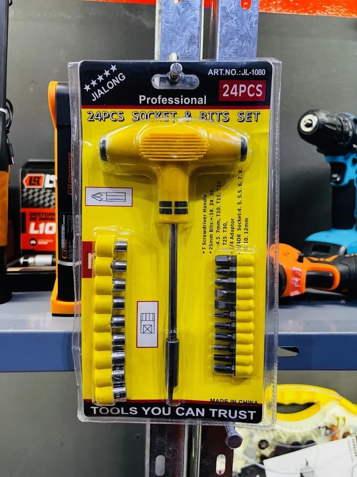 Llave T 24 piezas