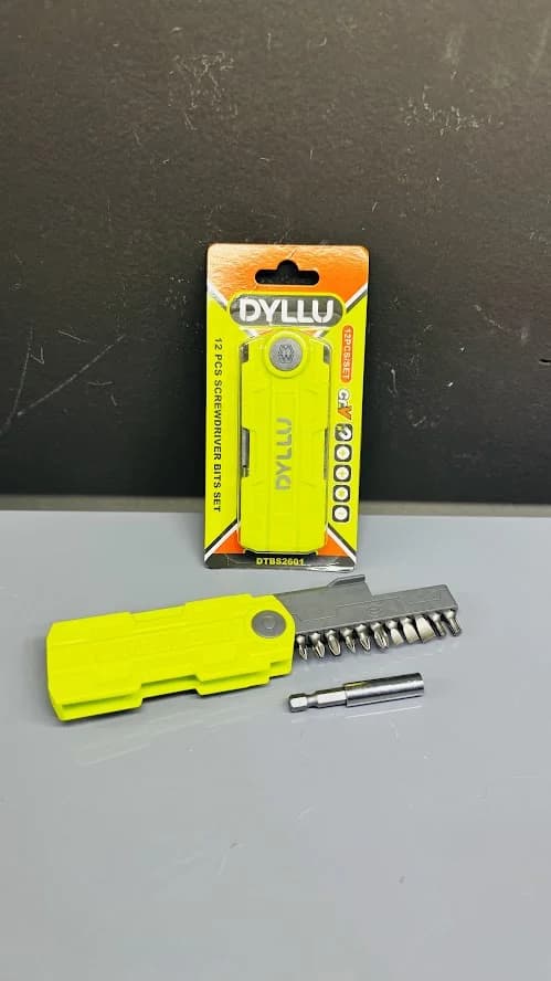 Set de puntas para atornillador 12 piezas Dyllu