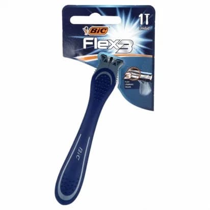 Maquinita de afeitar desechable Bic Flex