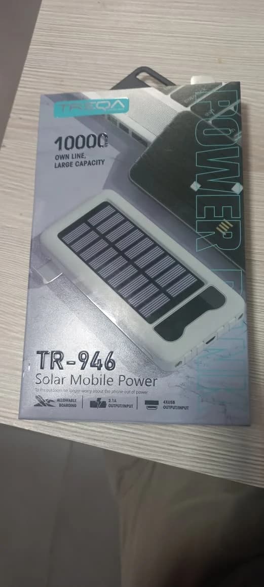 CARGADOR INALAMBRICO SOLAR TREQA