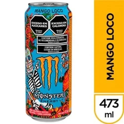 MONSTER SABOR MANGO LOCO x 473