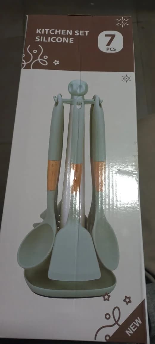 KIT 7PCS UTENSILLOS DE COCINA