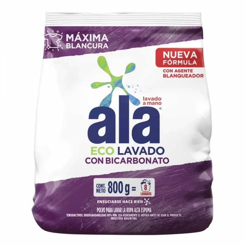 Jabon Ala Con Bicarbonato 400g