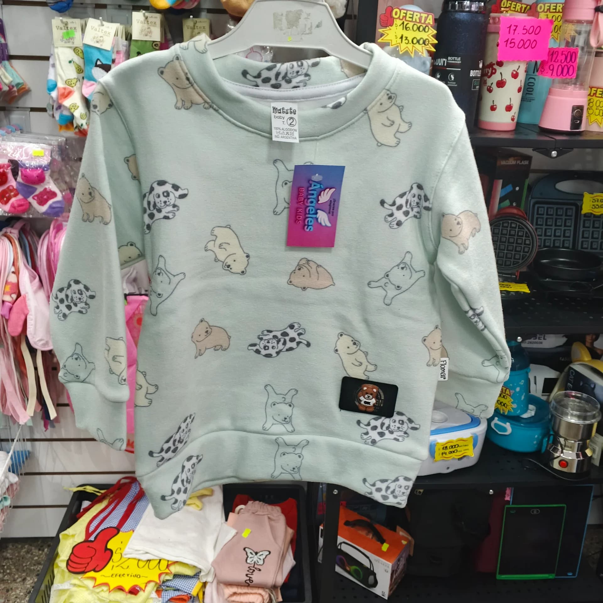BUZO TERMICO DIBUJOS BEBE