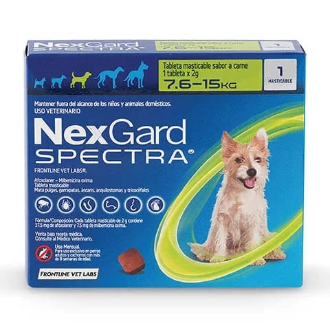 nexgard spectra  7,5kg - 15kg