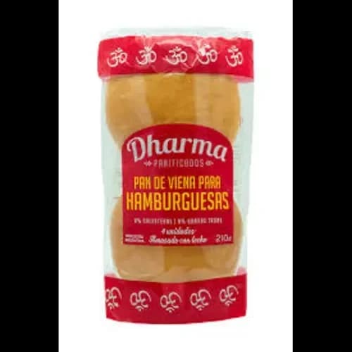 DHARMA PAN HAMBURGUESA X4