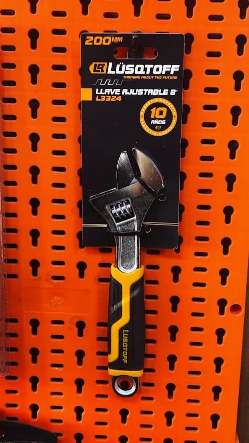 Llave ajustable 8" Lusqtoff