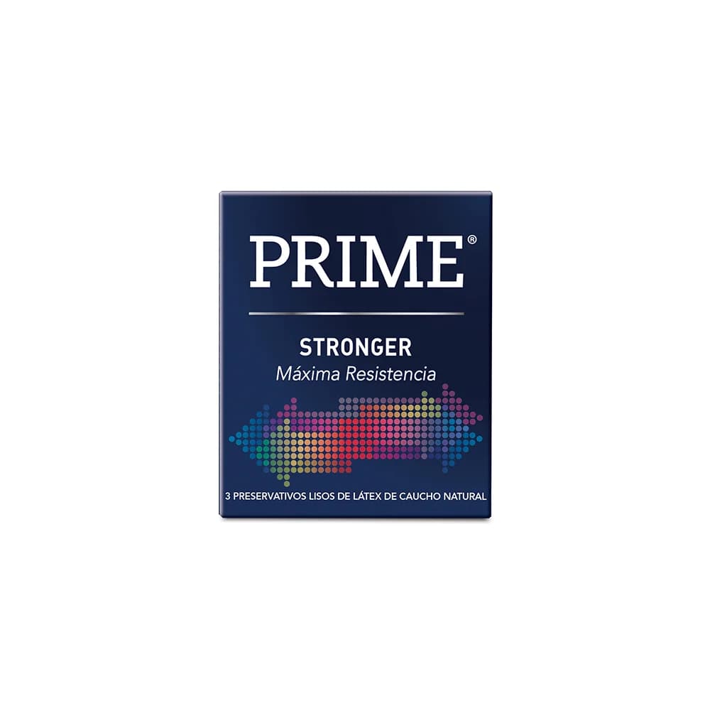Preservativos Prime Stronger Maxima resistencia