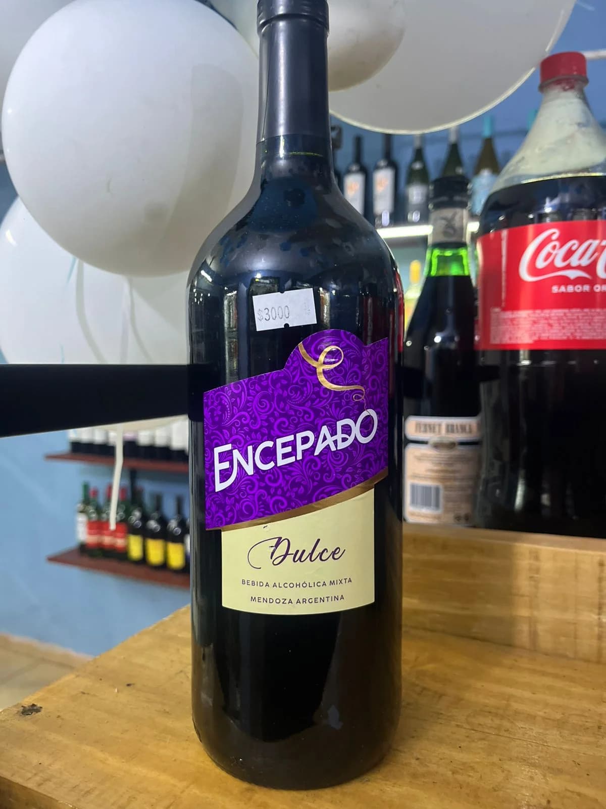 VINO ENCEPADO DULCE 1,125L