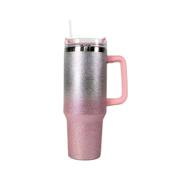 VASO TERMICO C/GLITTER 900ML