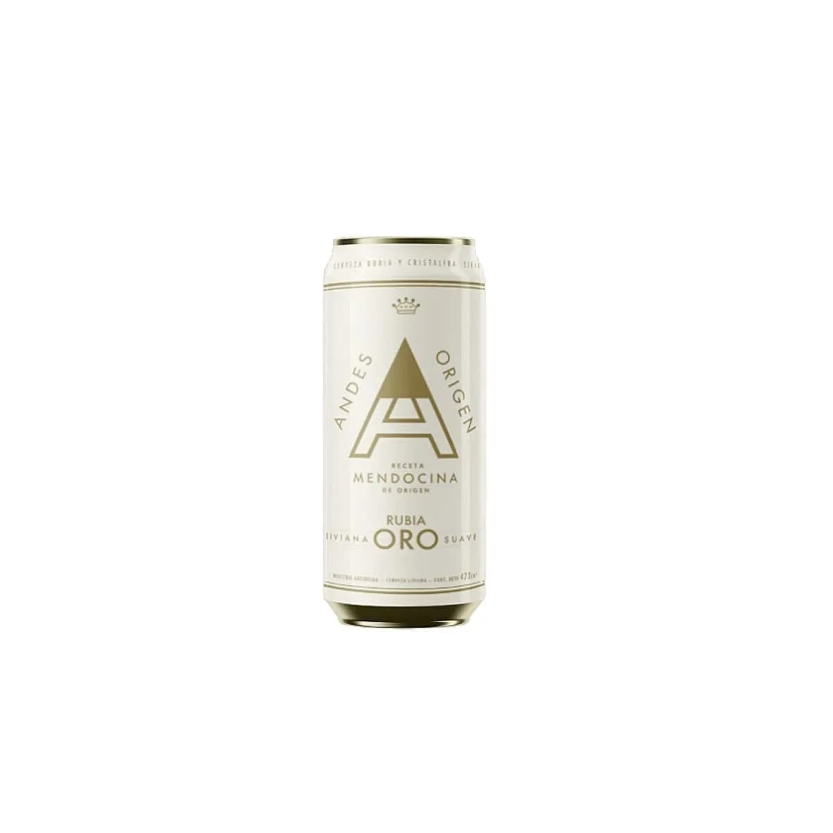 Cerveza Andes Rubia oro 473ml