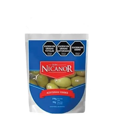 Aceitunas Verdes Don Nicanor 9g