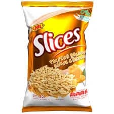 SLICES CHEDDAR PALITOS SALADOS