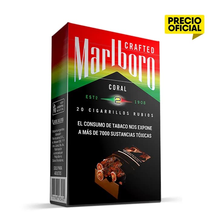 Marlboro Crafted CORAL Box