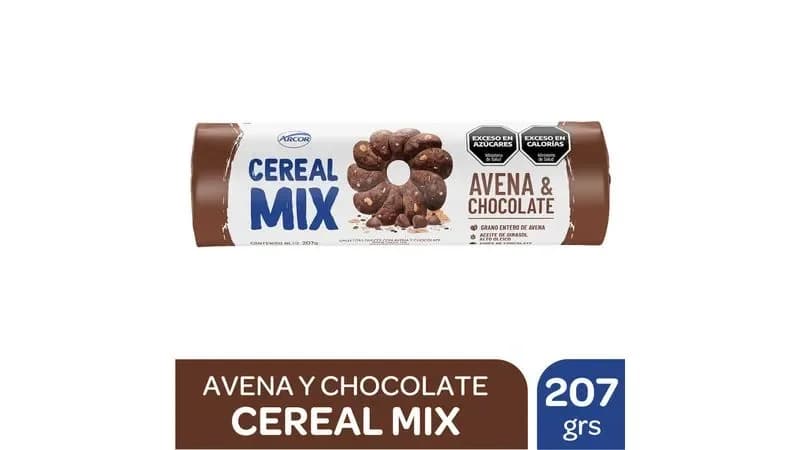 Galletas Cereal mix avena y chips