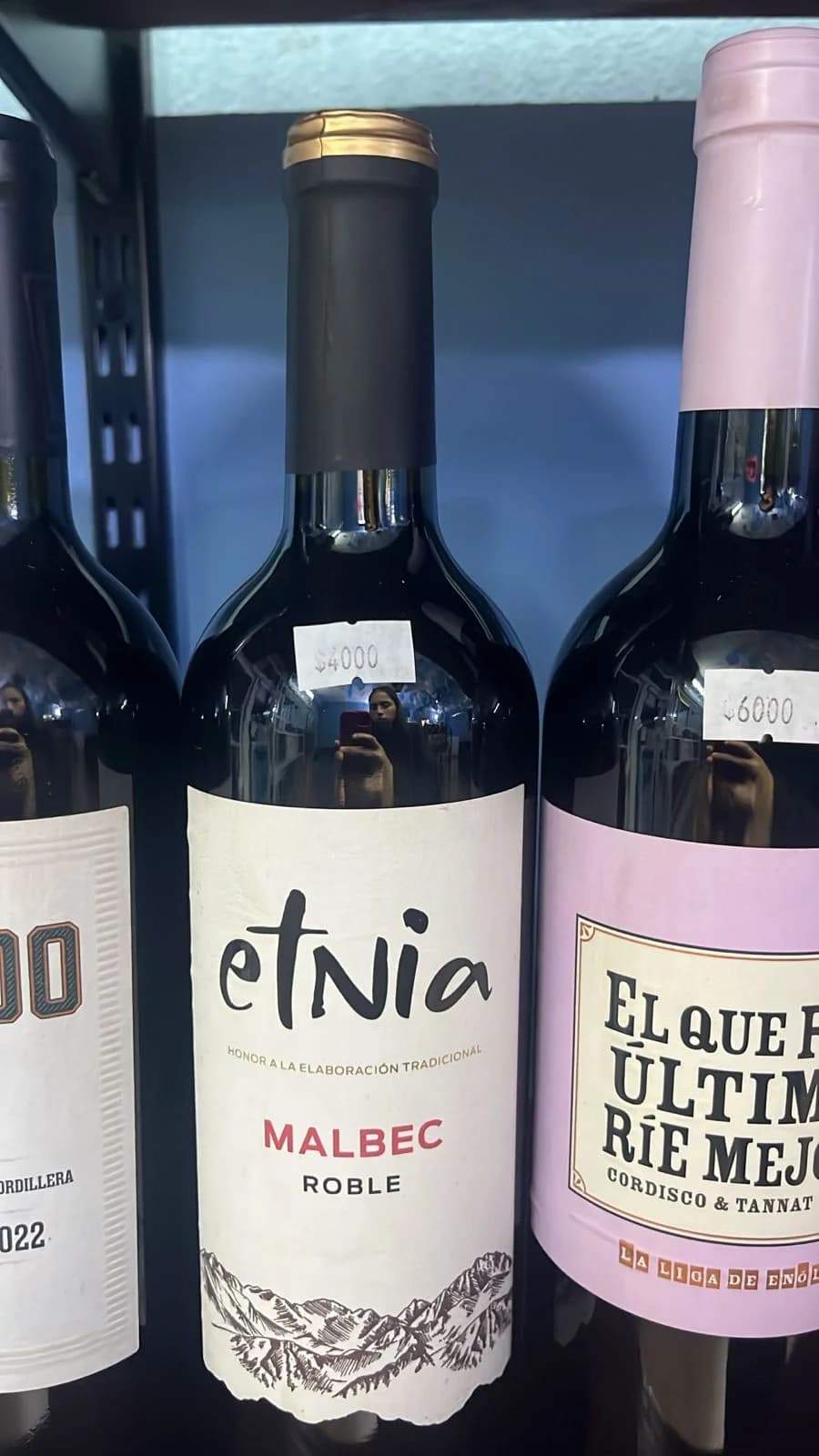 VINO ETNIA MALBEC ROBLE 750ml