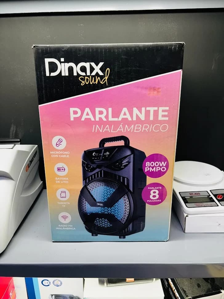 Parlante 8" Dinax