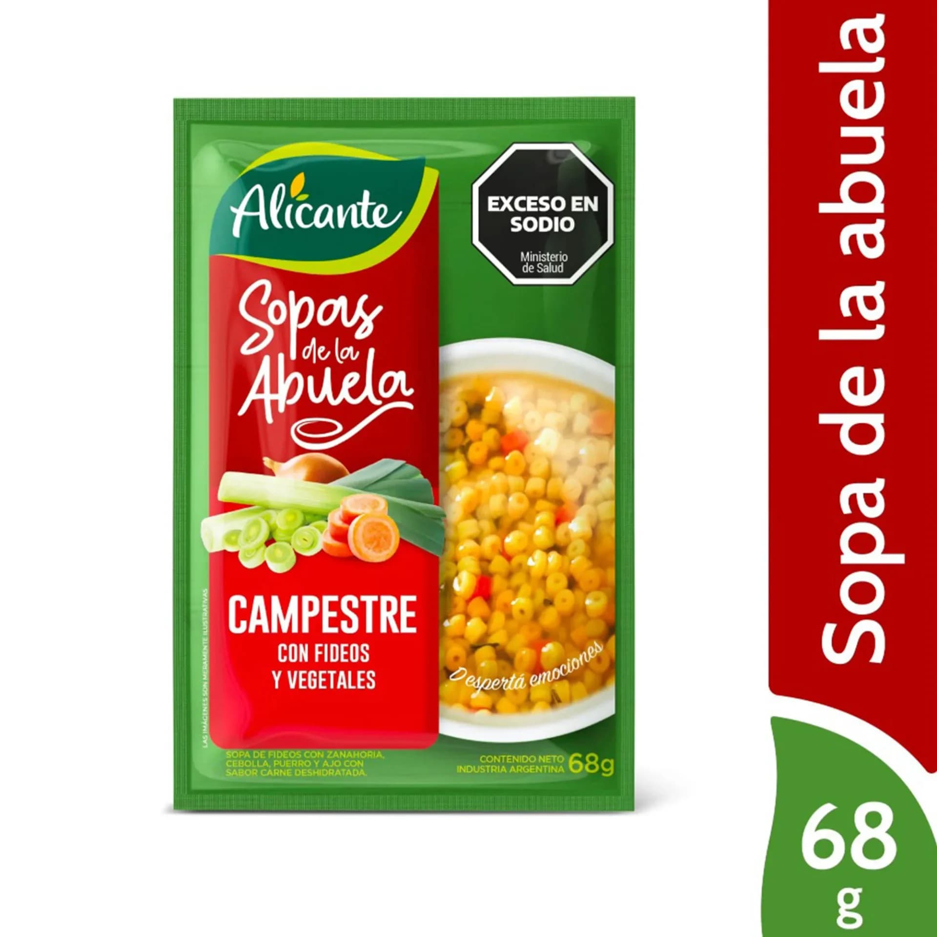 Sopas de la abuela Campestre Alicante