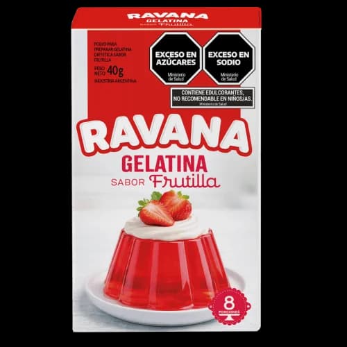 Gelatina Ravana Frutilla
