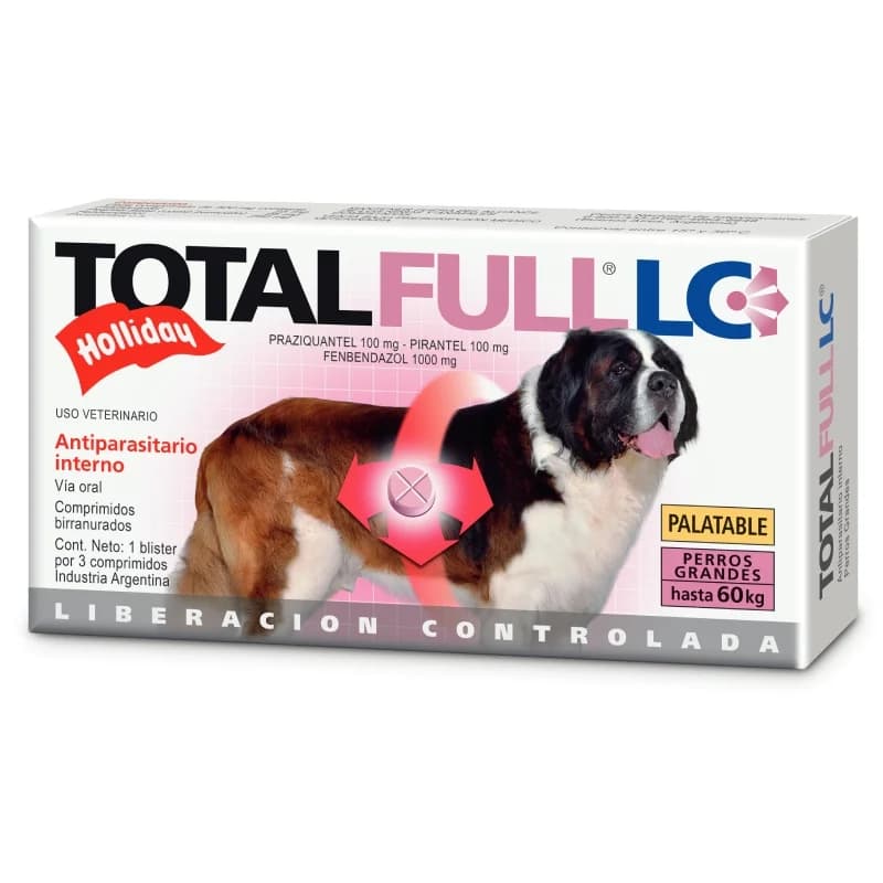 TOTAL FULL PASTILLA 60KG ANTIPARASITARIO