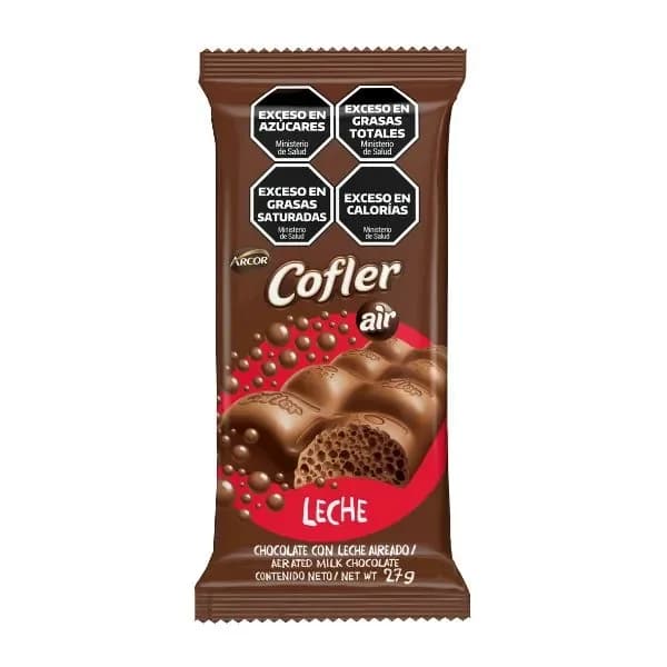 Chocolate Aireado Cofler de leche 27g