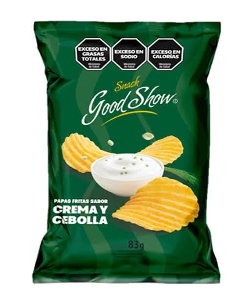 Papas Fritas Good Show Crema y Cebolla