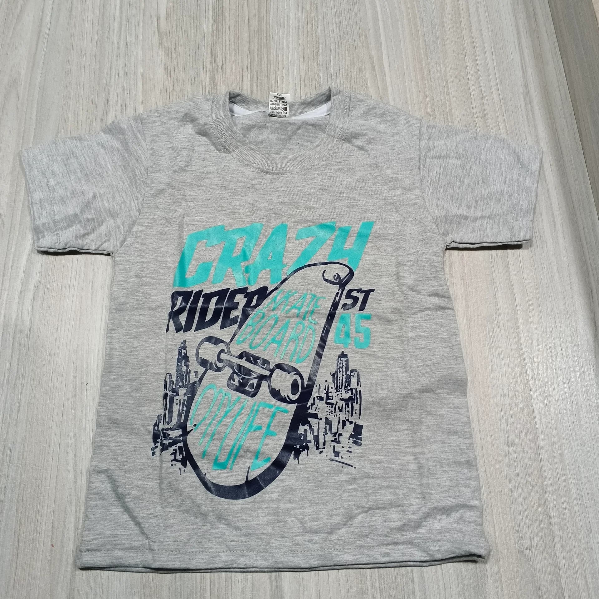 REMERA ALGODON ESTAMPADA VARON BUBU