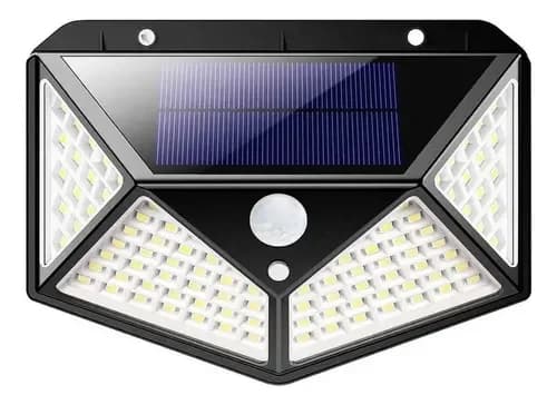 LAMPARA C/ SENSOR SOLAR (BK-100)