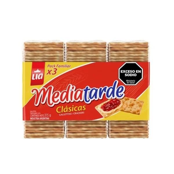 Galletas Mediatarde Clasicasx3