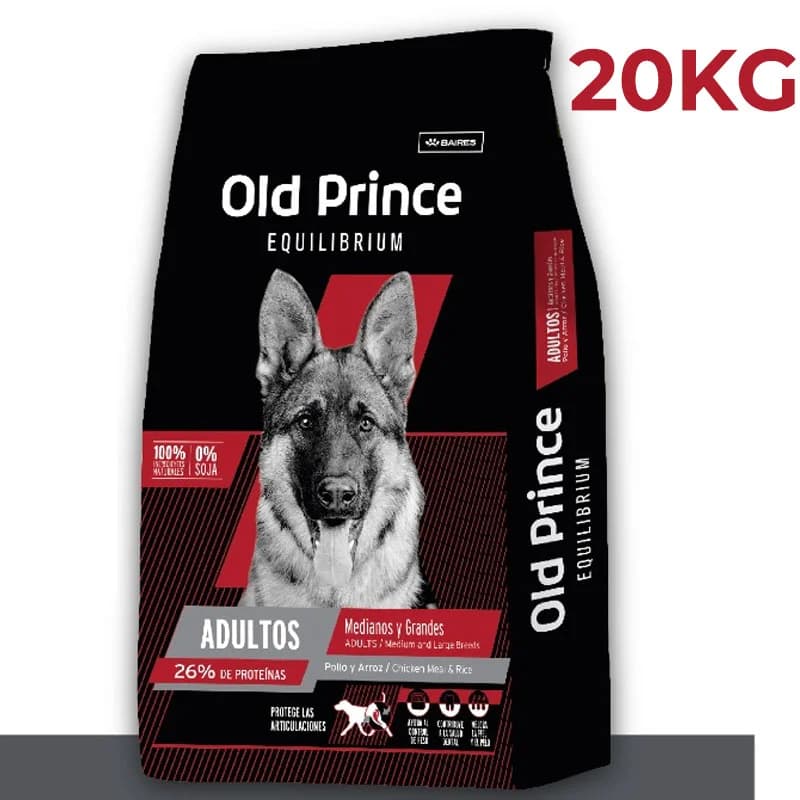 OLD PRINCE  EQUILIBRIUM PERRO ADULTO X20KG