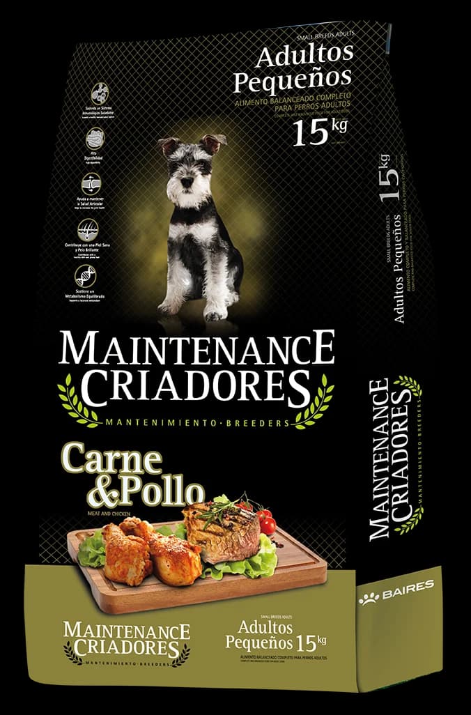 MAINTENCE CRIADORES AD PEQ X15KG