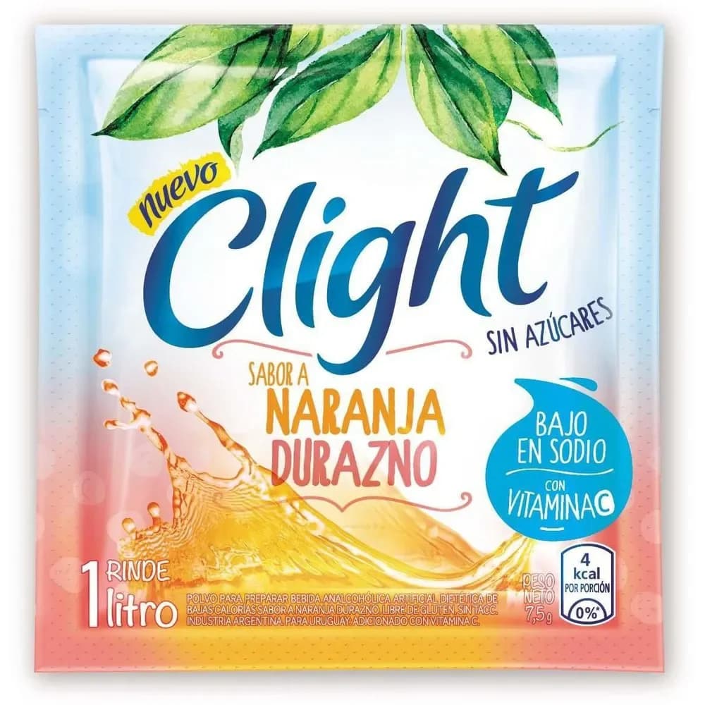 Jugo Clight Naranja Durazno