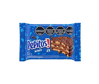 Alfajor Pepitos c/chips 57g