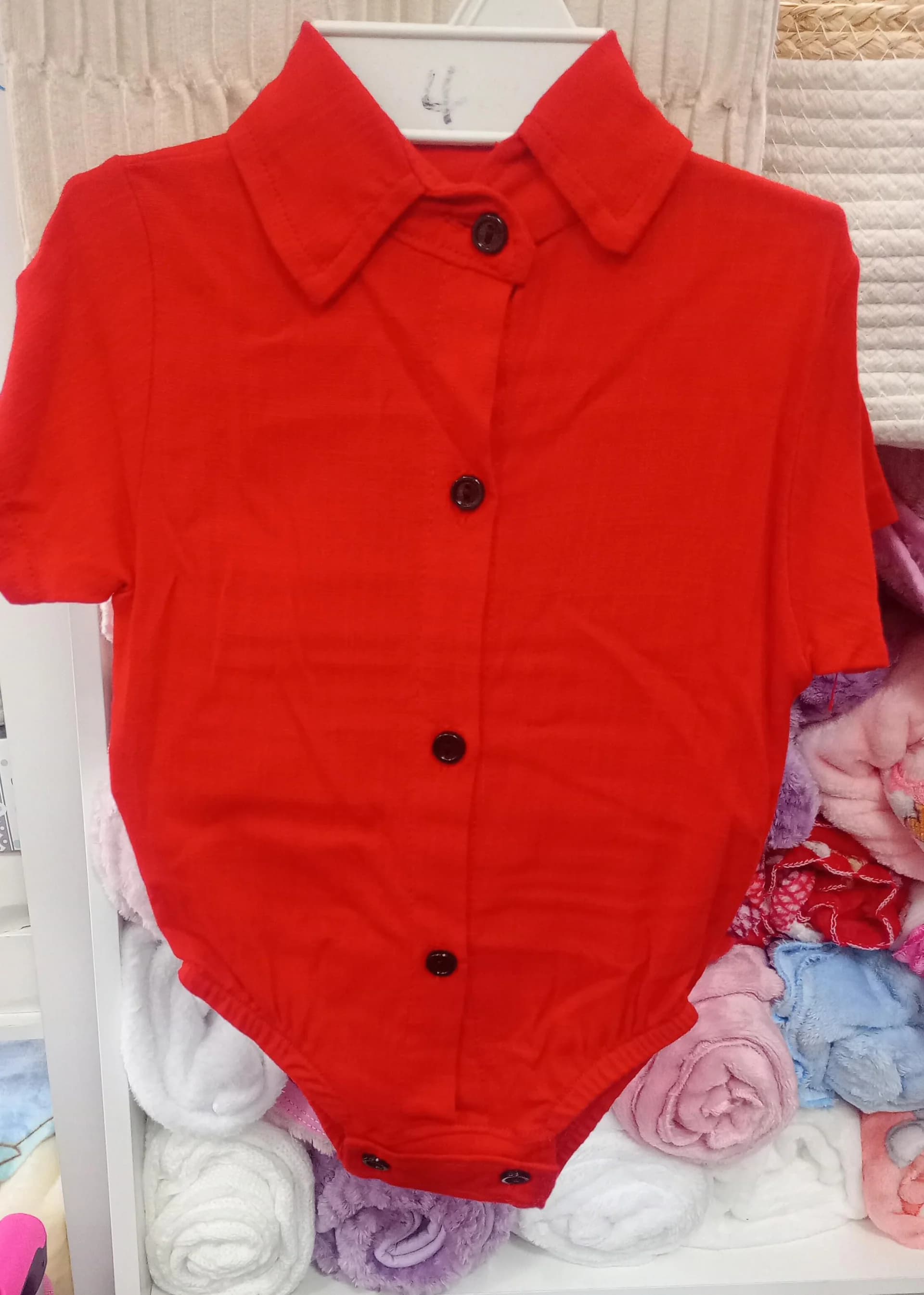 BODY BEBE CAMISA LINO