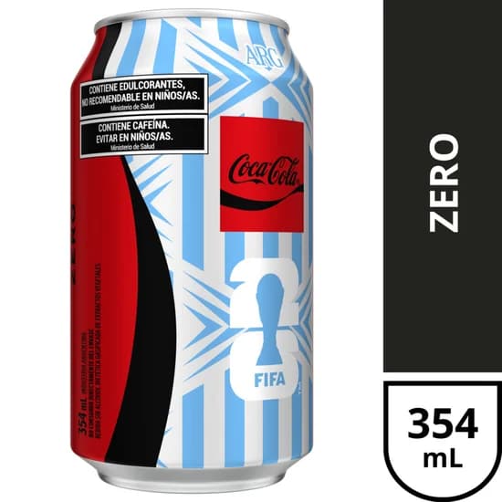 Coca cola Zero 354ml Edicion limitada lata