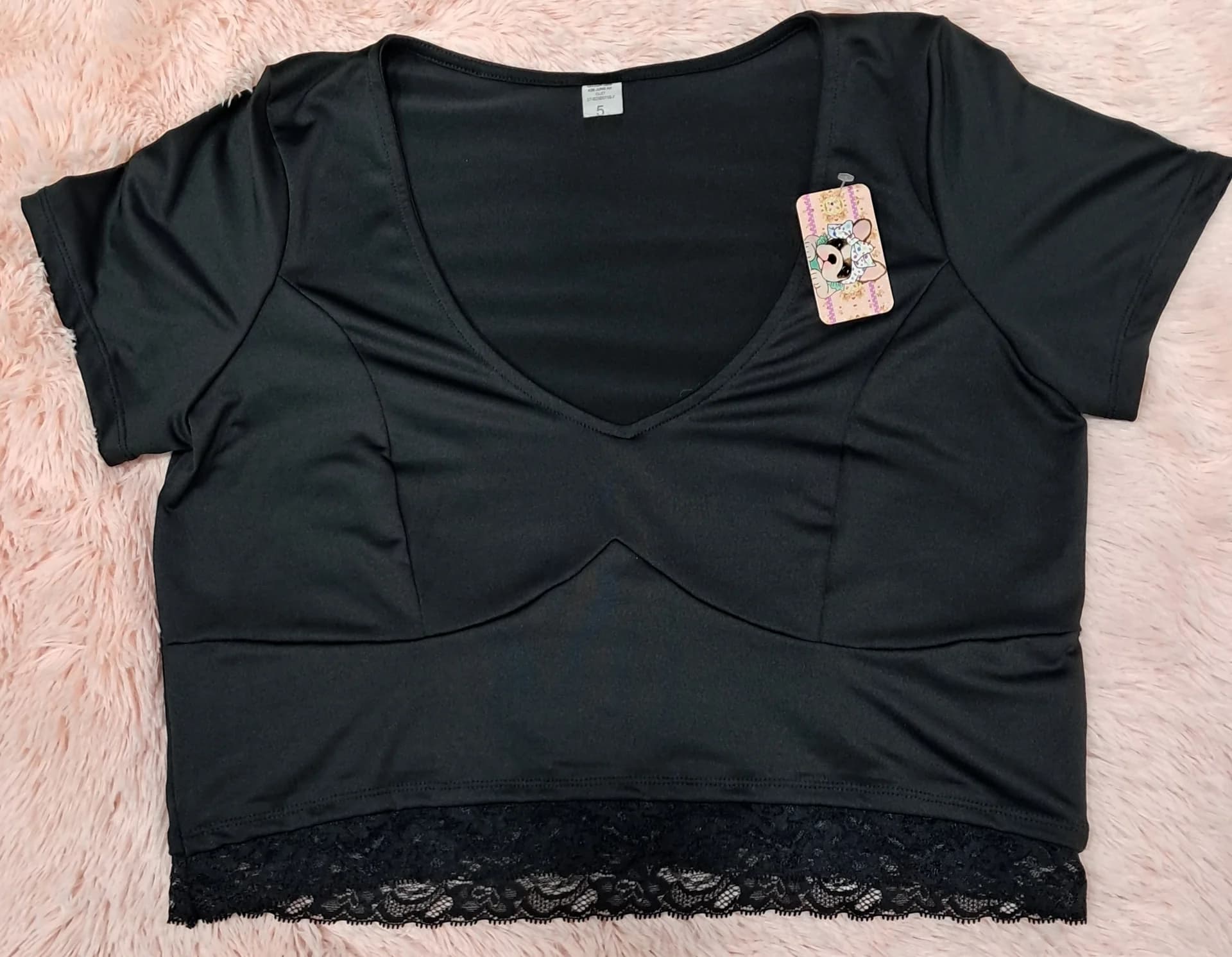 CROP TOP MANGA CORTA ESPECIAL
