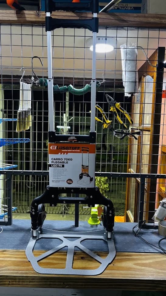Carro plegable 70kg Lusqtoff