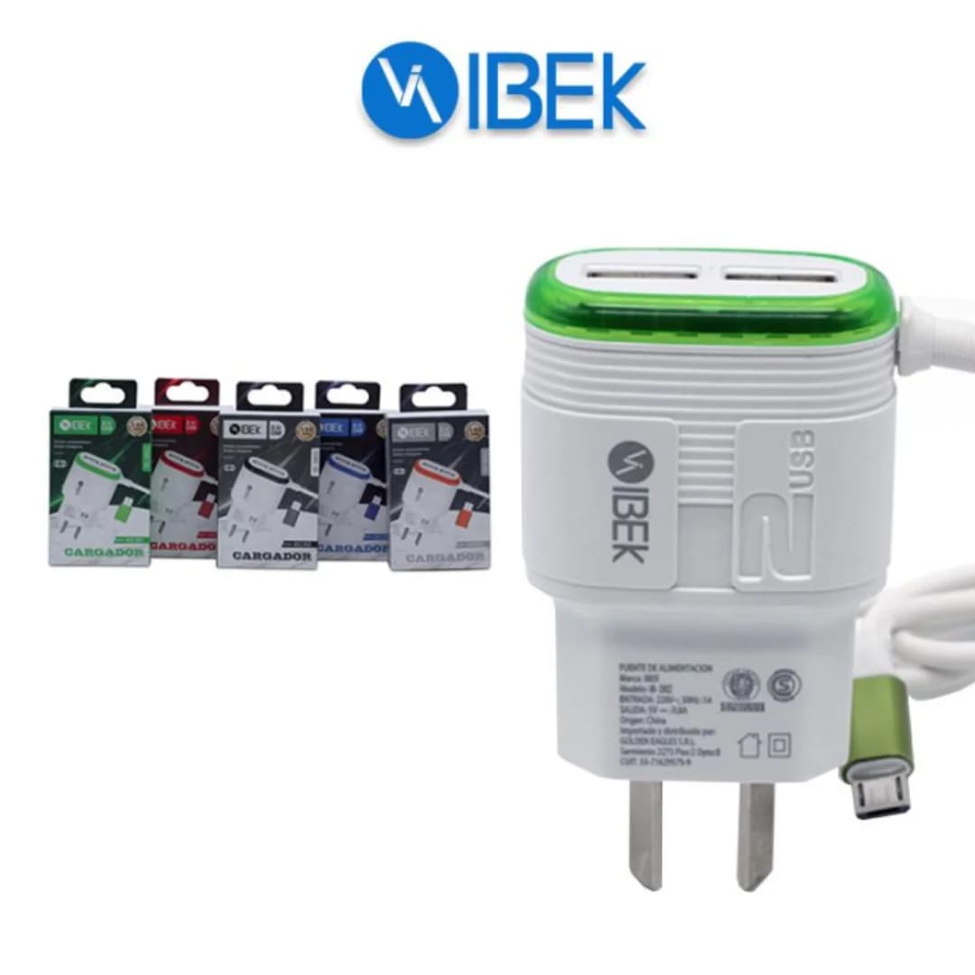 CARGADOR IBEK MICRO