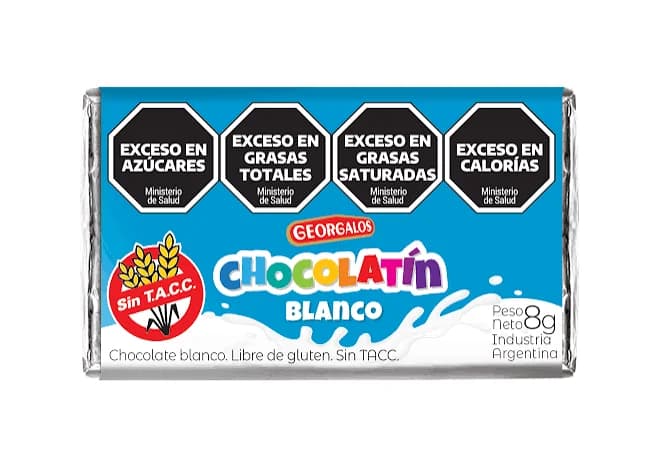 Chocolatin Georgalos Blanco