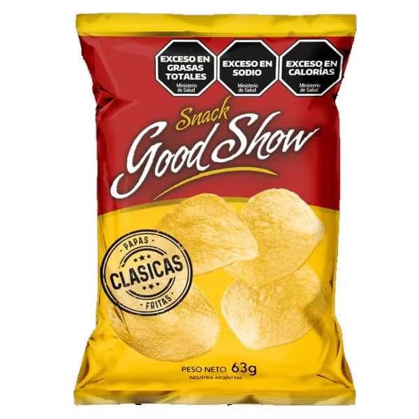 Papas fritas Good Show Clasicas 63g