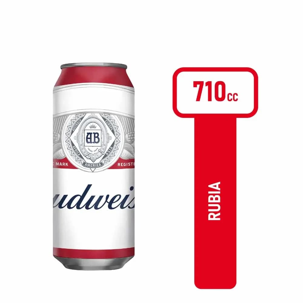 Cerveza Budweister 710ml