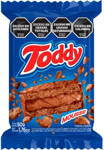 Alfajor Toddy Mousse Negro