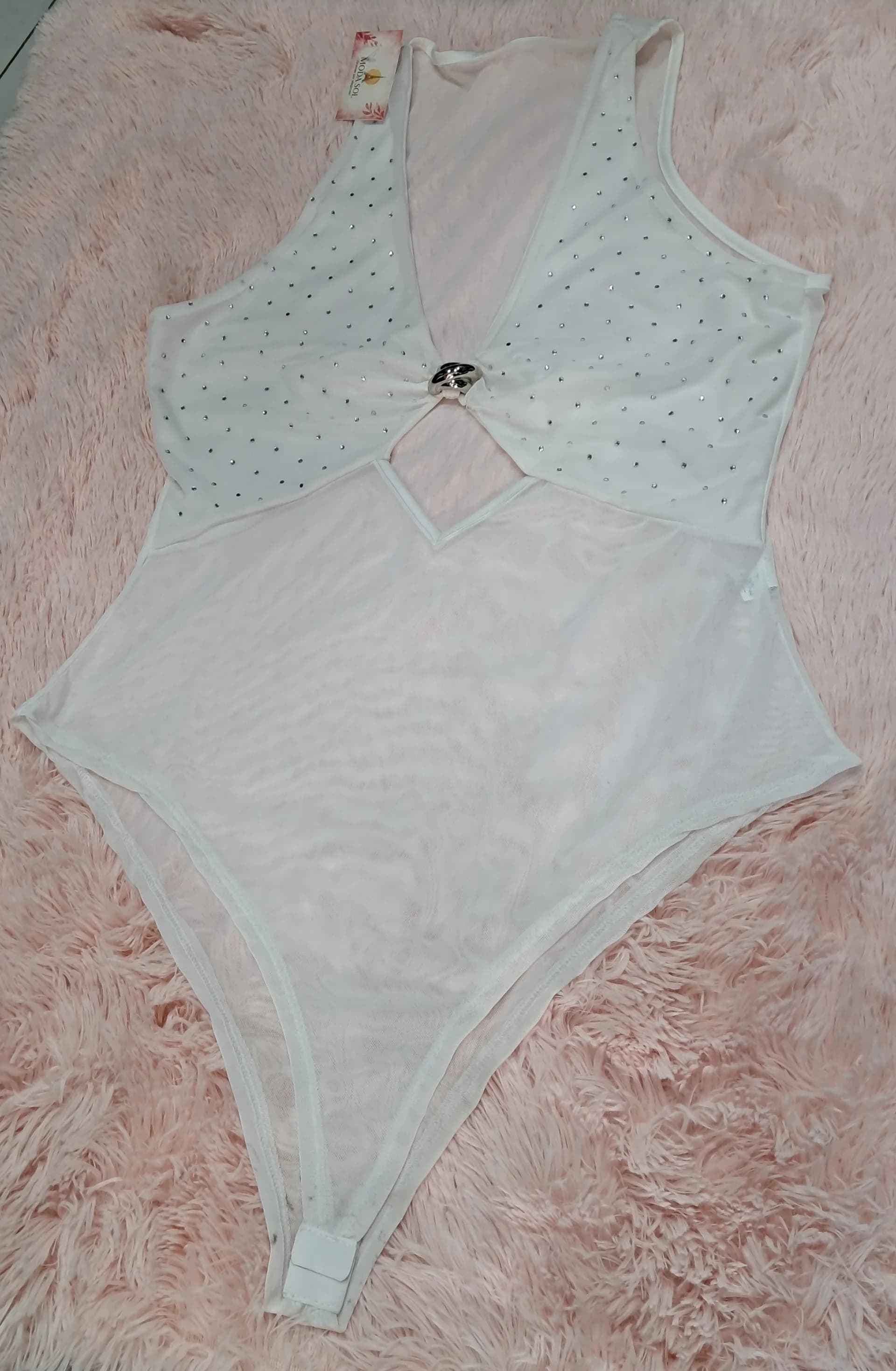 BODY TUL MUSCULOSA