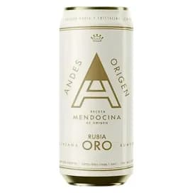 Cerveza Andes Rubia Oro Lata 473cc