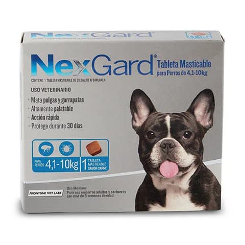 Nexgard (pastilla) de 4 a 10 kg