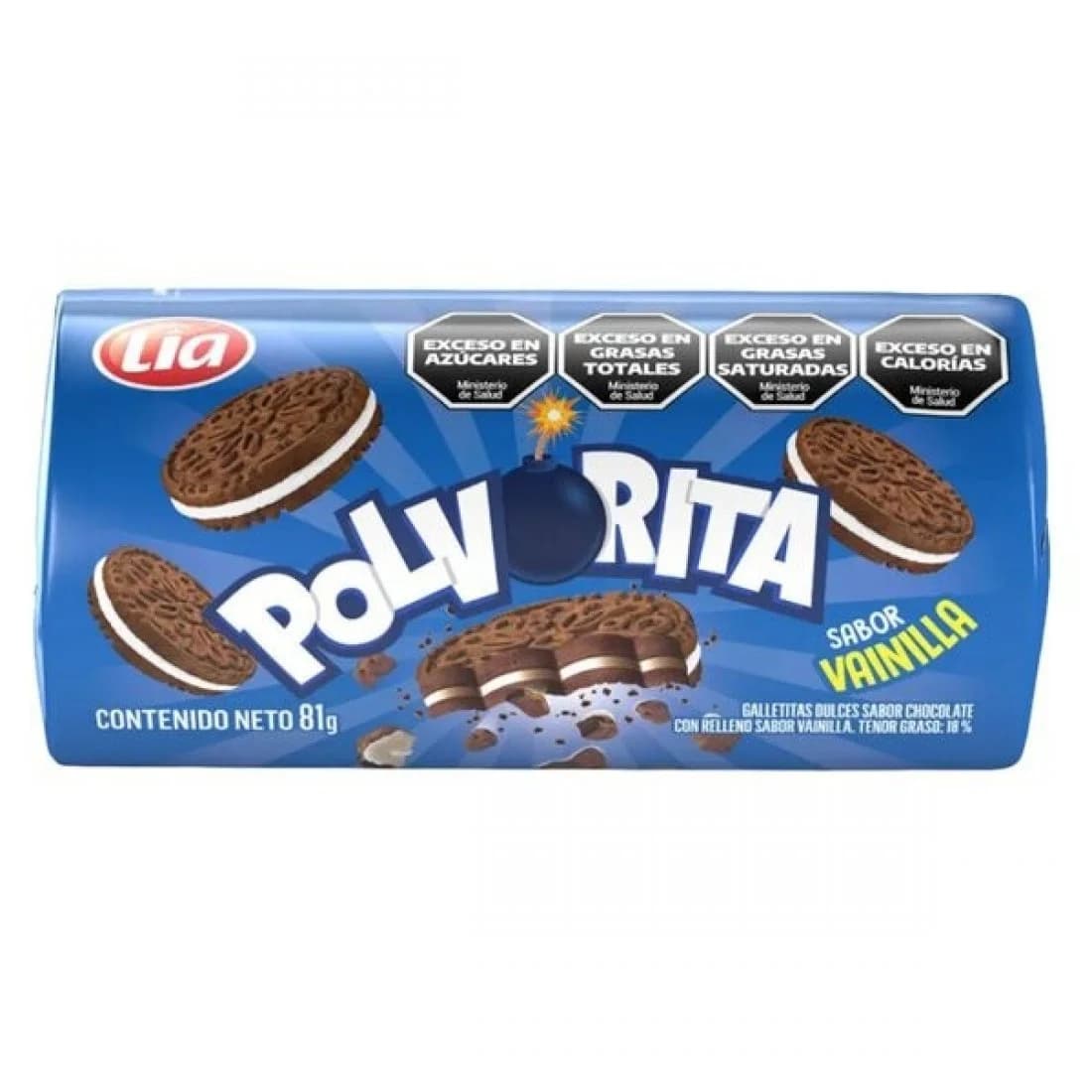 Polvorita de chocolate 81g