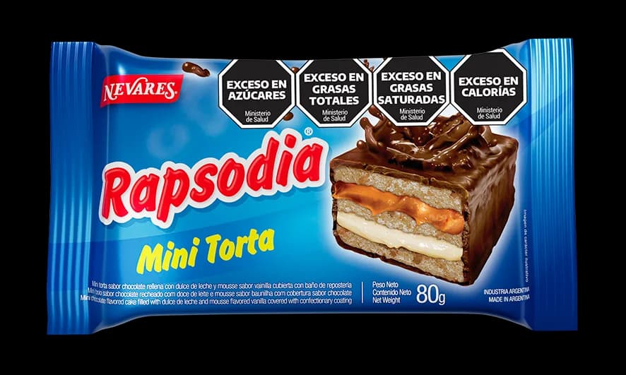 Rapsodia Mini Torta 80g