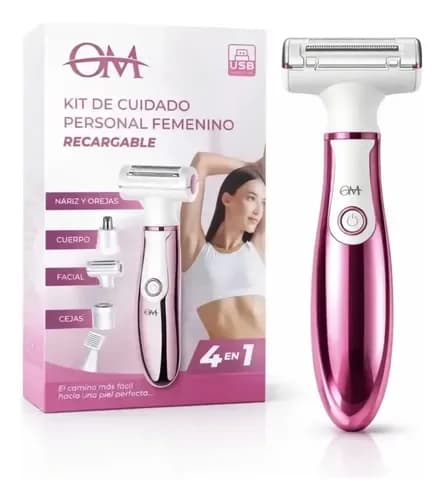 kit de cuidado personal femenino 4 en 1  OM